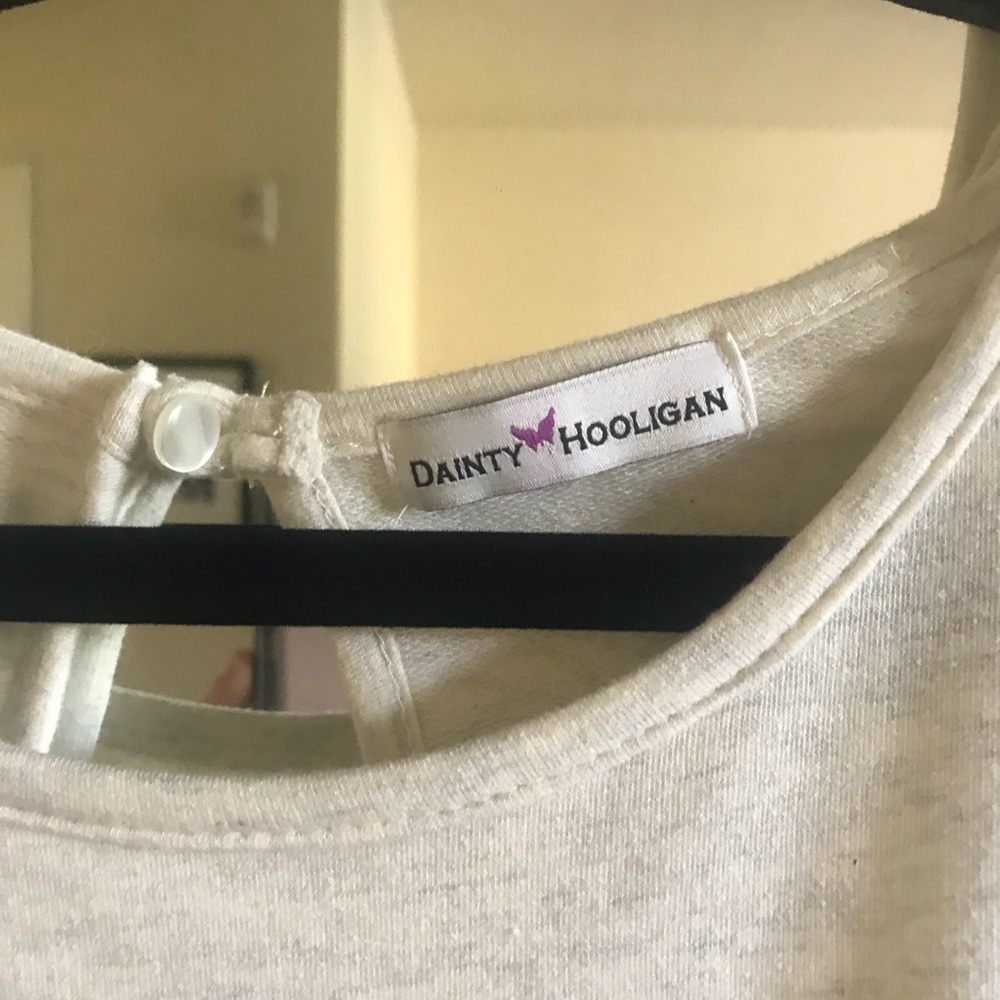 Beige Open Back Romper - Picture 7 of 11